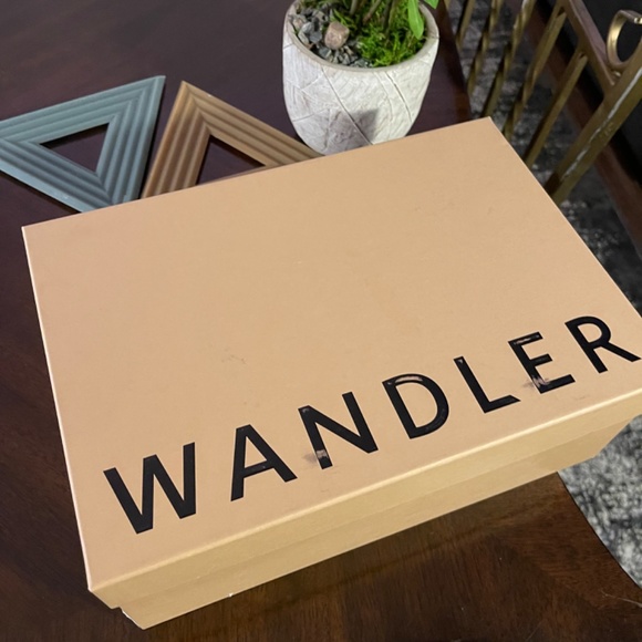 Wandler Sandals Black Satin - Picture 10 of 11